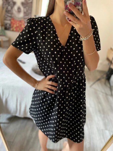 Robe à pois