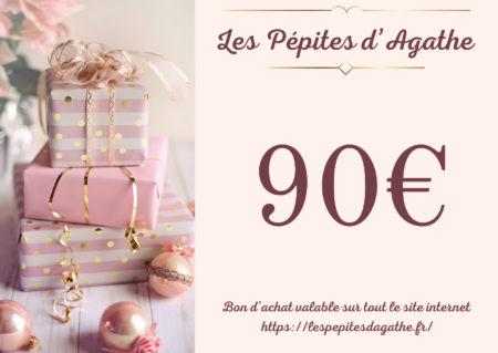 Carte cadeau 90€