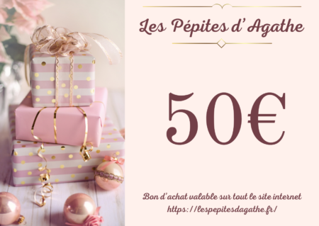 Carte cadeau 50€