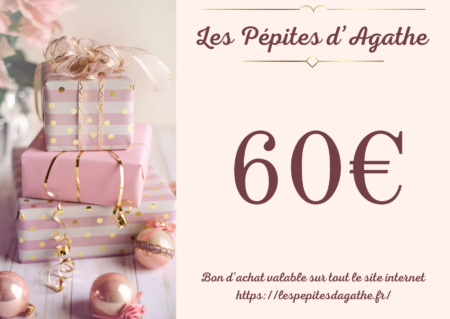 Carte cadeau 60€