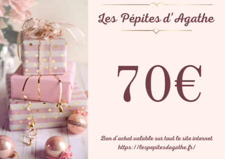 Carte cadeau 70€