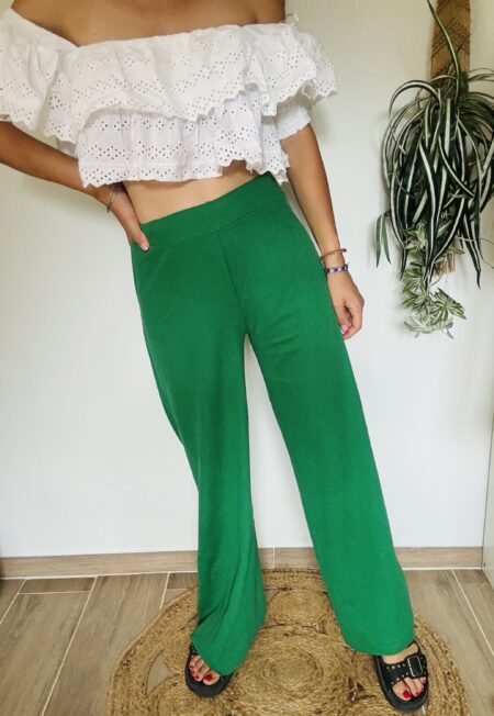 Pantalon évasé