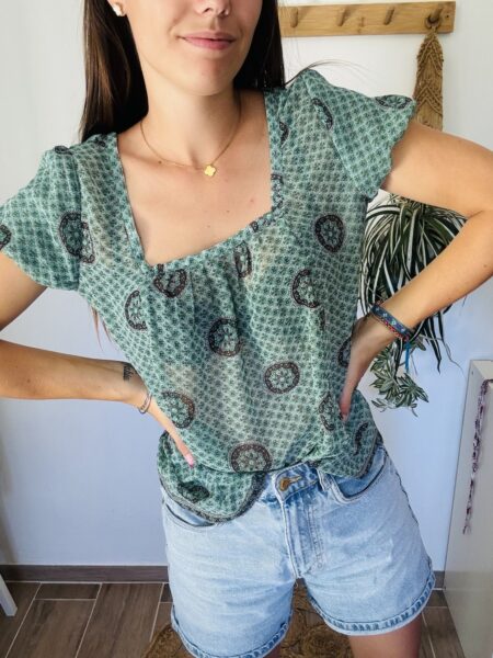 Blouse à motif